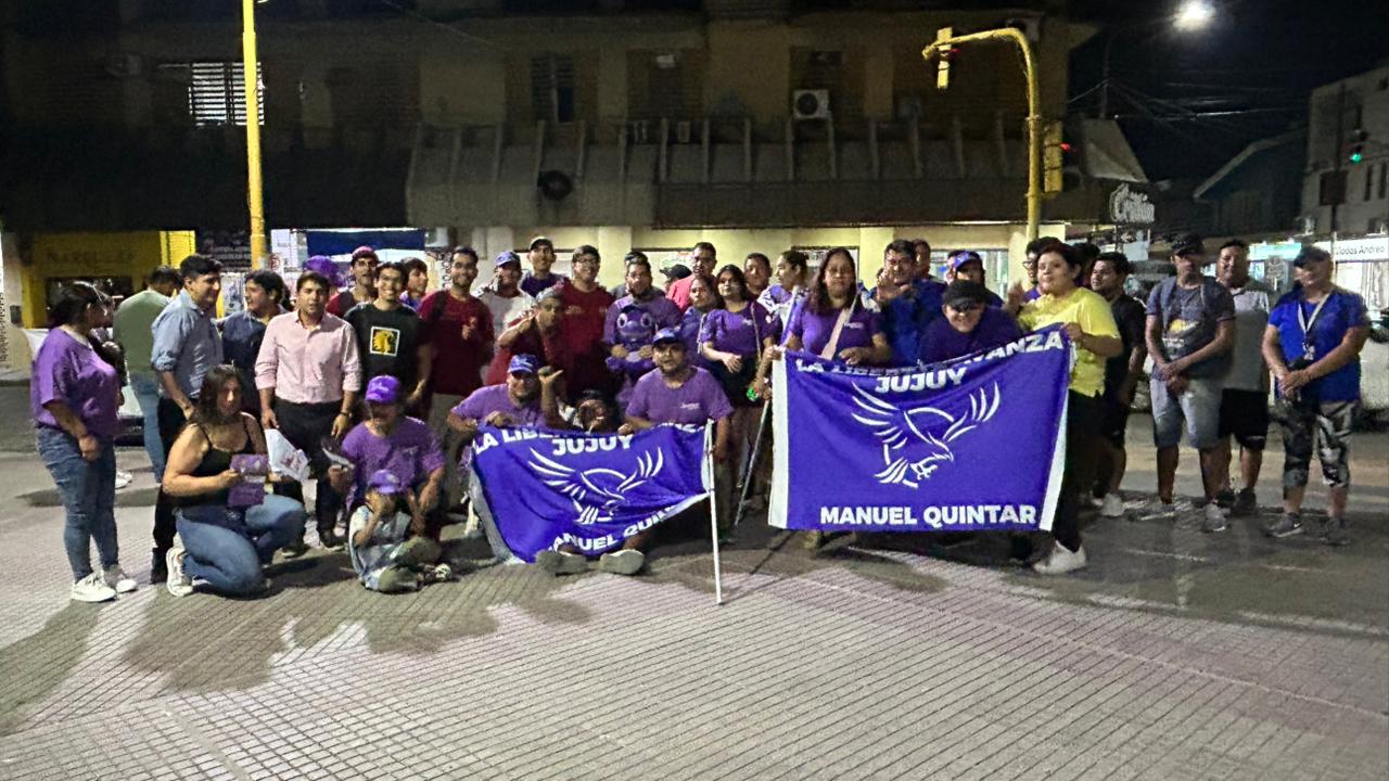 San Pedro recibió la visita de candidatos de Milei en Jujuy en un claro mensaje de apoyo a la Alianza La Libertad Avanza